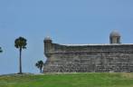 O Forte de San Marcos, na cidade de St Augustine, na Flórida - EUA